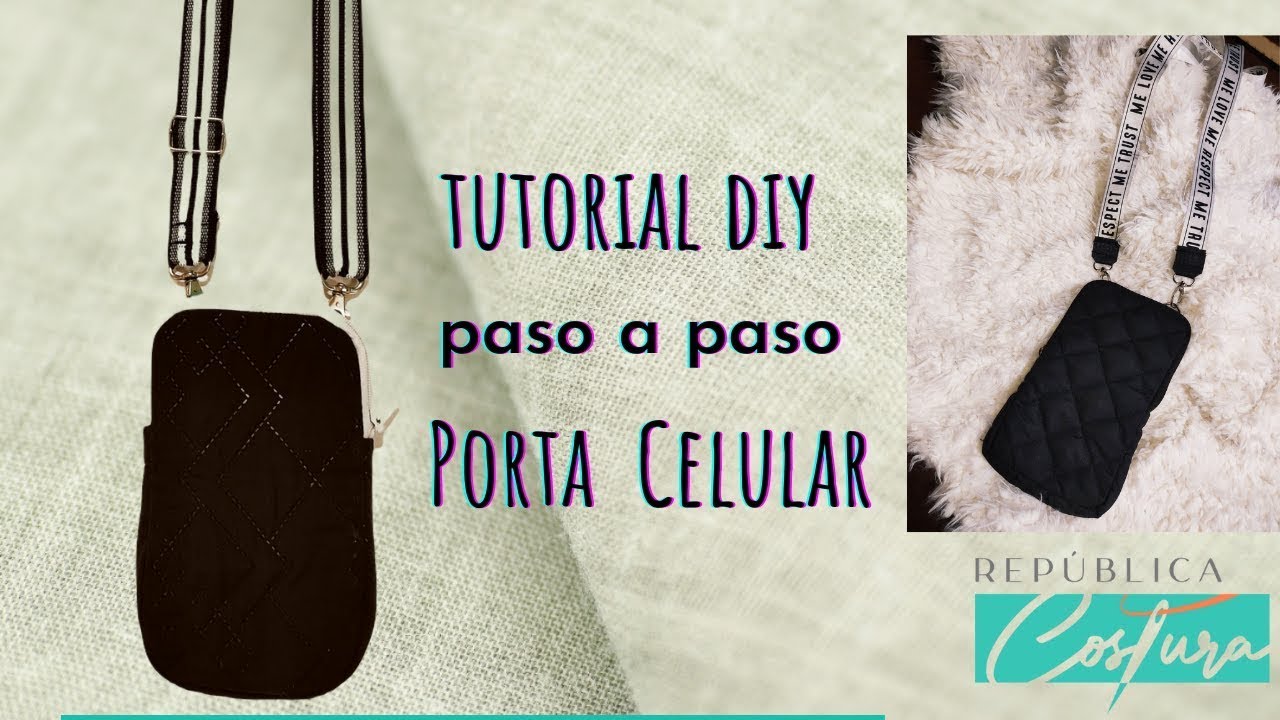 Tutorial DIY Porta Celular/Smartphone