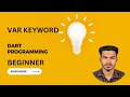 Dart Var Keyword | Bangla Tutorial | Beginner Part | dart tutorial | Gobinda Das