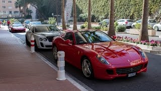 Концентрация крутых тачек и суперкаров на дорогах в Монако просто зашкаливает