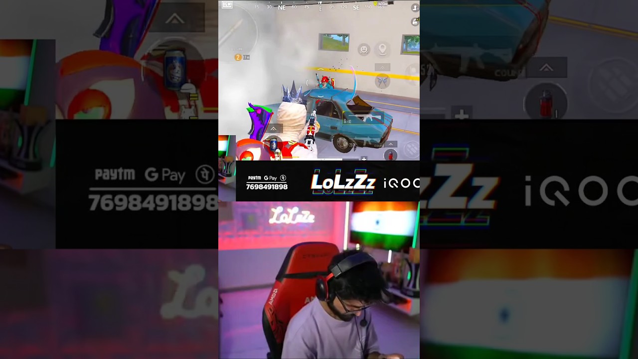 LOLZZZ GAMING INSANE 1V6 CLUTCH 🥵! HACKER OR WHAT 🥵!