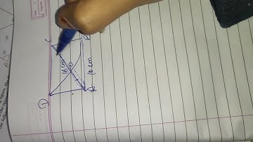Rohmbus whose diagonal intersect at O. AB=10cm and BD=16cm.Length of diagonal AC.#pythagoras8thclass