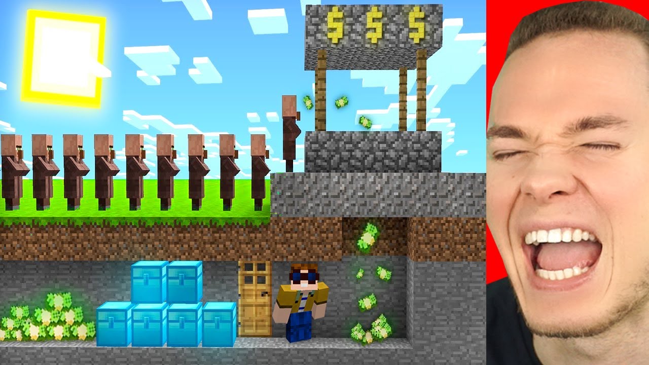 Die BESTEN ARTEN um VILLAGERN GELD zu KLAUEN!