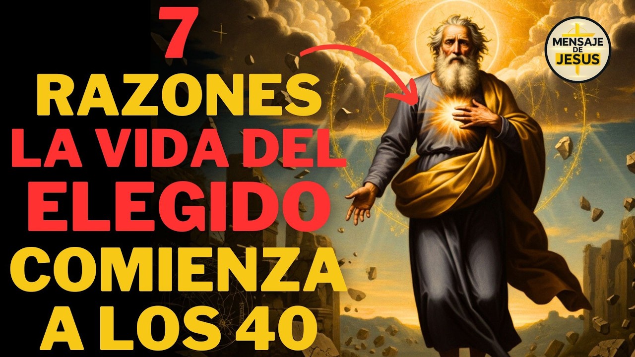 7 RAZONES QUE LA VIDA DEL ELEGIDO COMIENZA DESPUÉS DE LOS 40 AÑOS