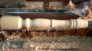 Woodturning - How to MAKE Identical TABLE LEGS on a Wood Lathe
