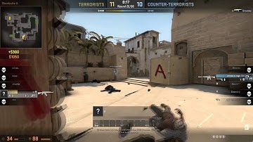 Global Elite 1v5 Clutch Ace