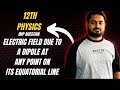 ELECTRIC FIELD DUE TO A DIPOLE AT ANY POINT ON ITS EQUATORIAL LINE | 12th physics Important Question