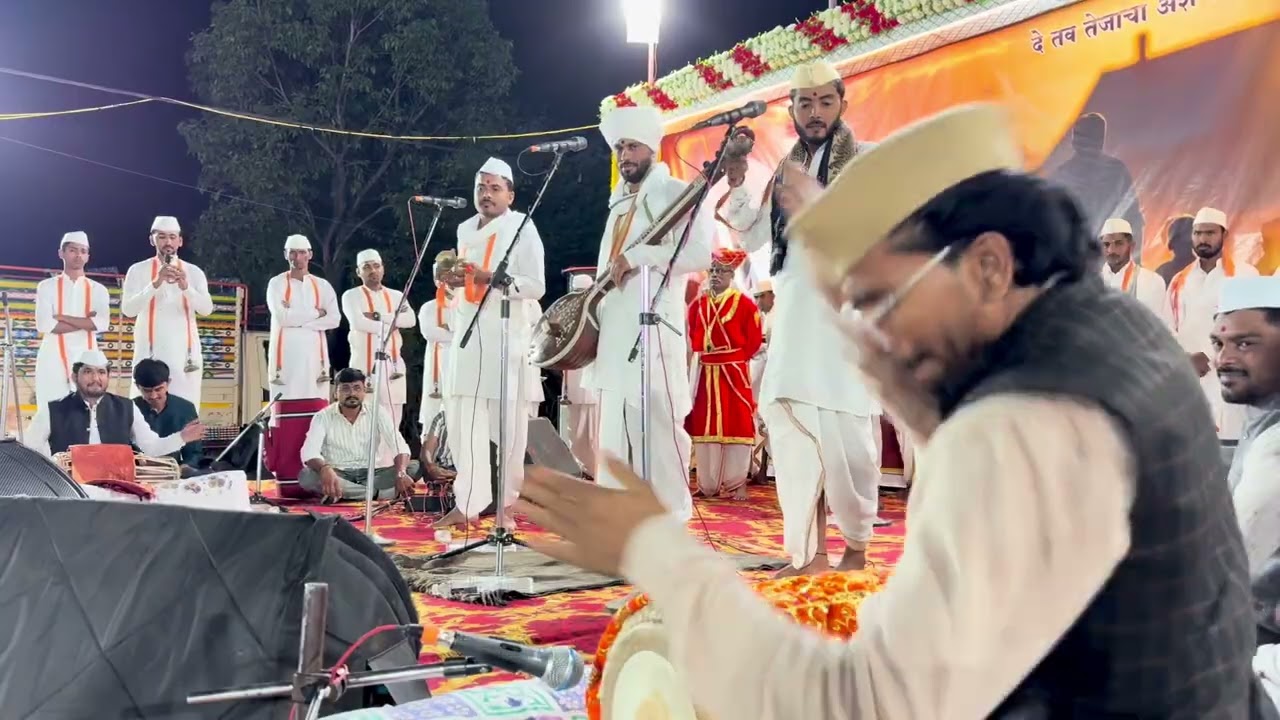 कीर्तनचाल।आकाशजी अडसूळ।कैलासजी पवार।पखवाज विकासदादा बेलुकर।यज्ञेशजी माळी 