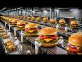 How McDonald’s Hamburgers Are Made in Factory | Inside the Hamburger Production Process