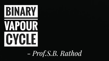 BINARY VAPOUR CYCLE