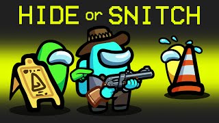 HIDE or SNITCH Imposter Role in Among Us (custom mod)