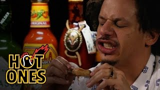 Eric Andre Turns Into Tay Zonday While Eating Spicy Wings | Hot Ones
