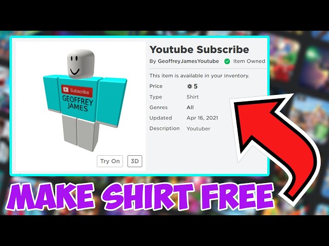 How to add shirt id to Roblox BUY MY BUILD 