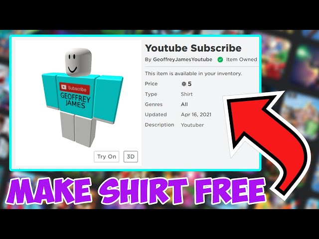 Roblox How to Make Your Own Shirt - (FREE NO PREMIUM) 2021 