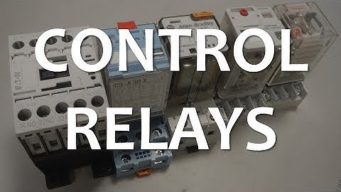 Control Relays (Full lecture)