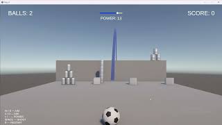 Knock Down – 3D Physics Game | Unity Gameplay & Trajectory System
