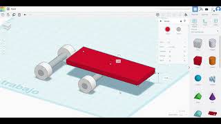 Tinkercad Tutorial - Skate 3D screenshot 5
