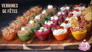 ? Recettes de Verrines Apéritives pour les Fêtes ?