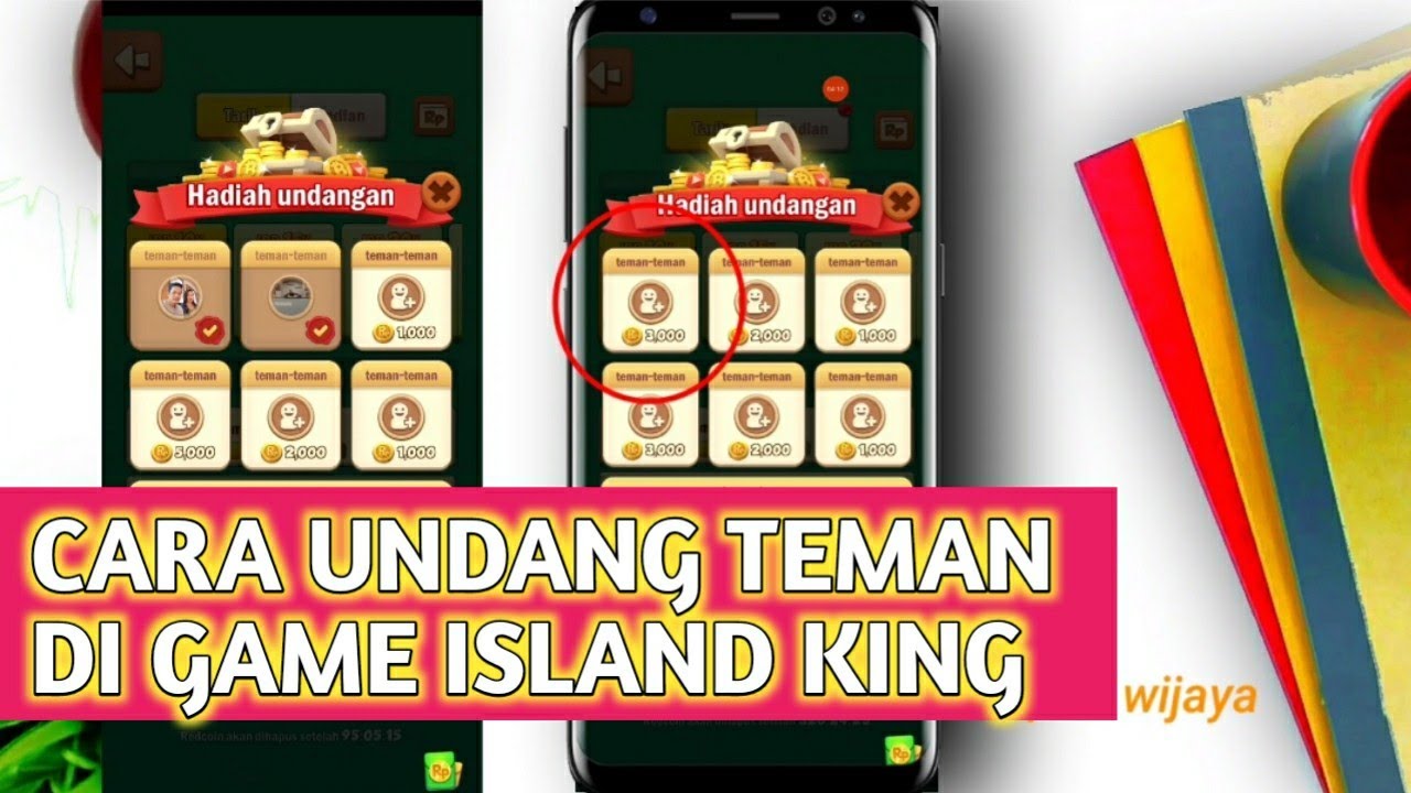 Cara undang teman di game island king terbaru 2021 YouTube