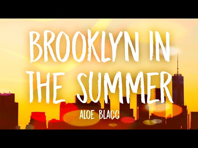Aloe Blacc-Brooklyn-In The Summer-(Lyrics)