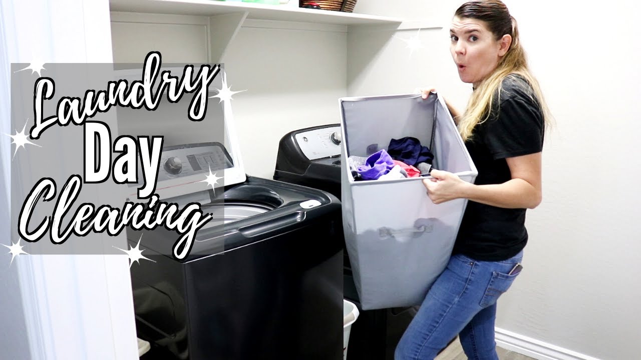 Laundry Day Friday Cleaning Motivation Cleaning Mom Youtube