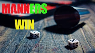 Lose Manners, Lose the Game