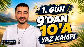 9 DAN 10 A YAZ KAMPI 1.GÜN | TRİGONOMETRİK ORANLAR  I Yeni Maarif Modeli | Rehber Matematik