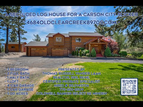 4684 Old Clear Creek Road, Carson City, NV home video tour