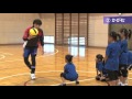 みんなで一緒にドッジボール！ 第1回「ドッジング」　ドッジングの練習【かがむ】