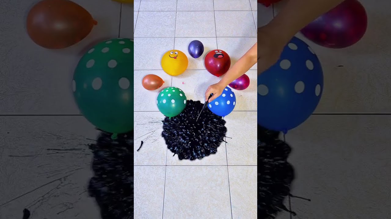 Mixing Beautiful Color With Balloon Orbeez Popping Asmr Compilation Part 92
