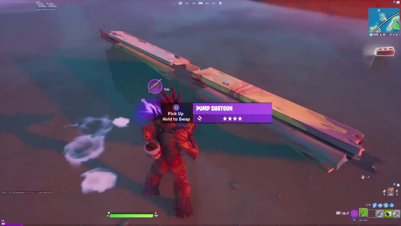 New Groot skin gameplay Fortnite - YouTube