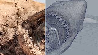 Sand Megalodon Awakens Beneath the Great Pyramid Just in Time to Save Everything - VFX Breakdown