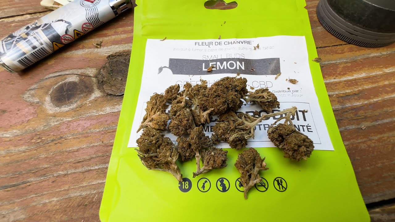 ッ Обзор Lemon CBD Small Buds 🍋 [Greenhouse]