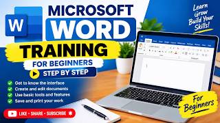 Microsoft Word Training for Beginners | Learn MS Word Step by Step