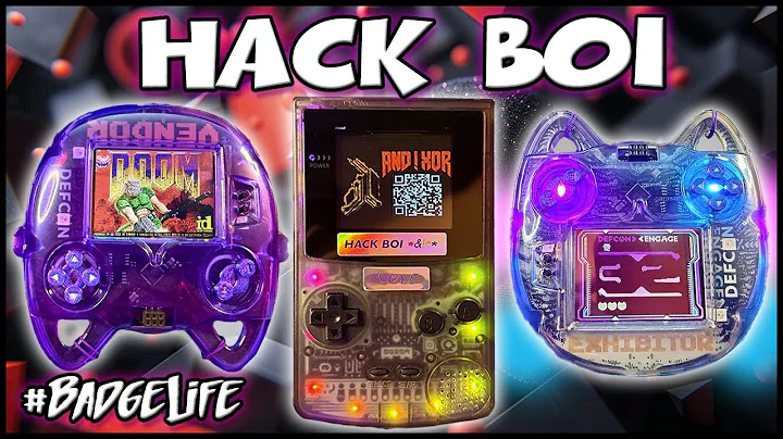 This Badge Is Actually a Game Boy!