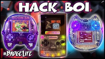 This Badge Is Actually a Game Boy!