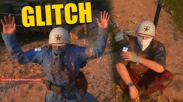 HILARIOUS Sliding BUTT GLITCH & Jumping Jack GLITCH in COD WW2