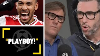 'PLAYBOY!' Simon Jordan & Martin Keown get HEATED over Arsenal's PierreEmerick Aubameyang!