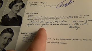 Inside an 80-Year-Old College Yearbook ASMR screenshot 3