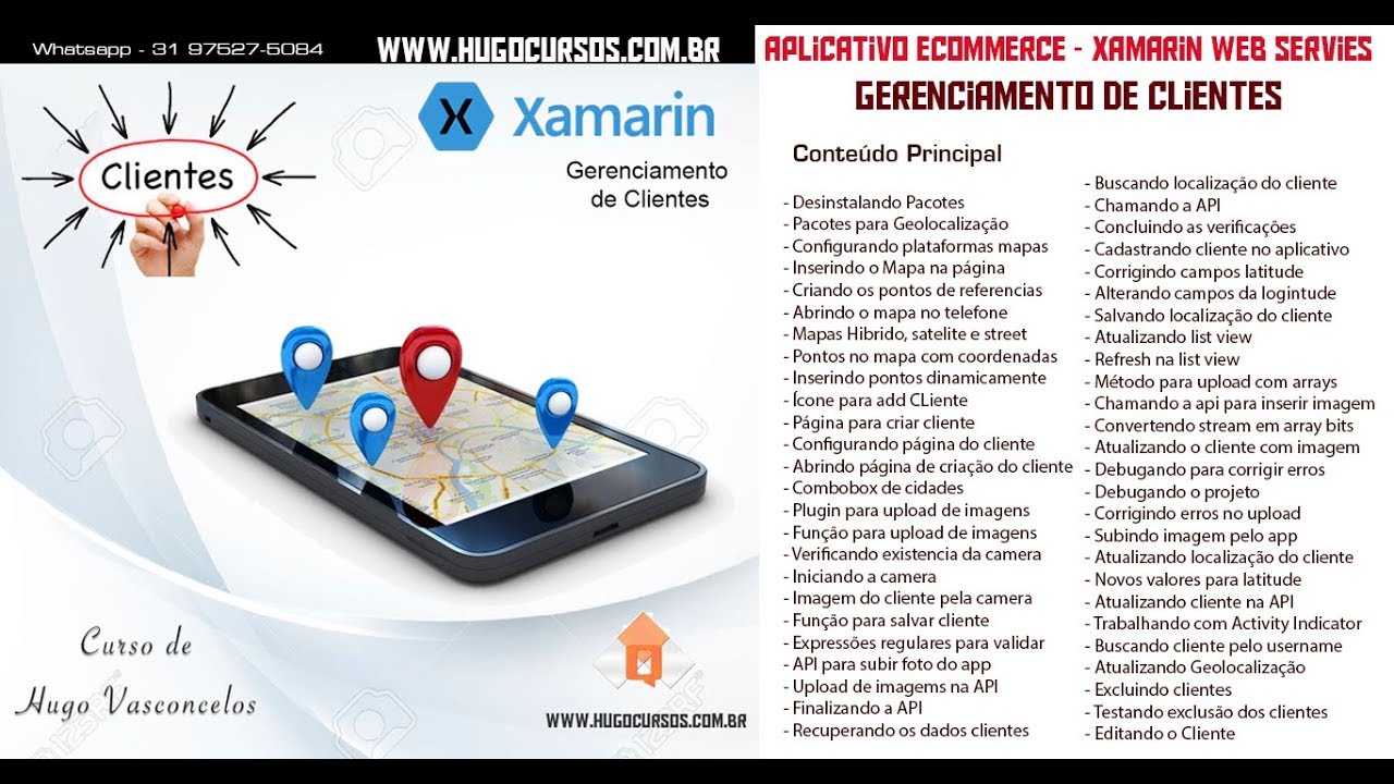 Aplicativo de Clientes - Aula 01 - APP E Commerce - Xamarin com API ...