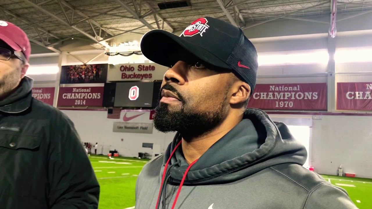 Linebackers coach Al Washington discusses the middle of Ohio State’s