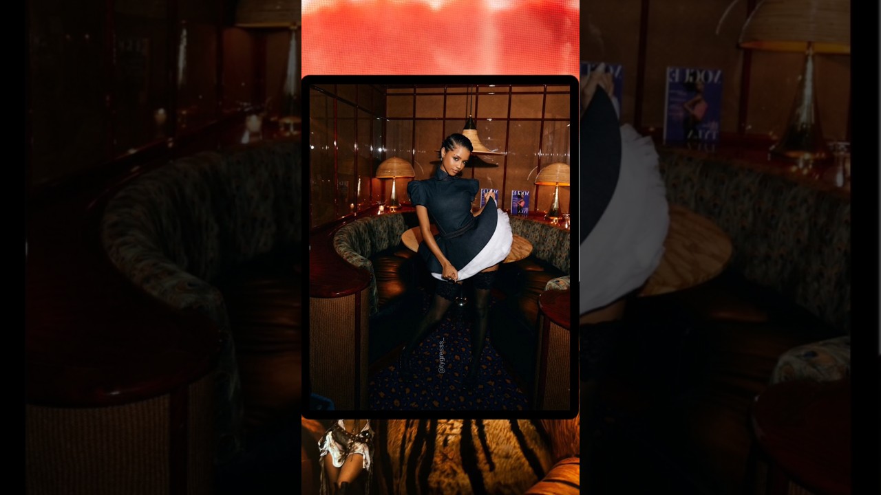 tyla celebrates the cover of her March British vogue magazine cover. 