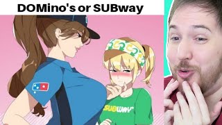 OFFBRAND ANIME MEMES (DOMino's or SUBway?)