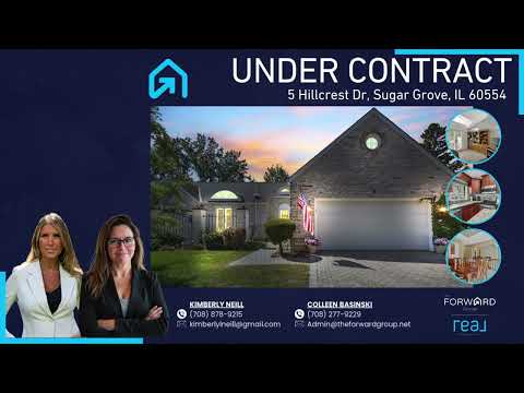 5 Hillcrest Dr, Sugar Grove, IL home video tour