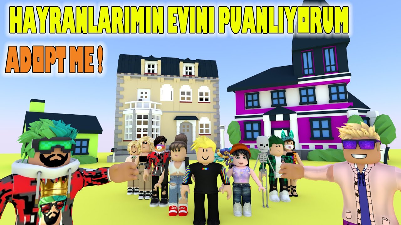 Hangi Ev Daha Güzel | Adopt me Hayran Evlerini Puanladık | Han Kanal | Roblox
