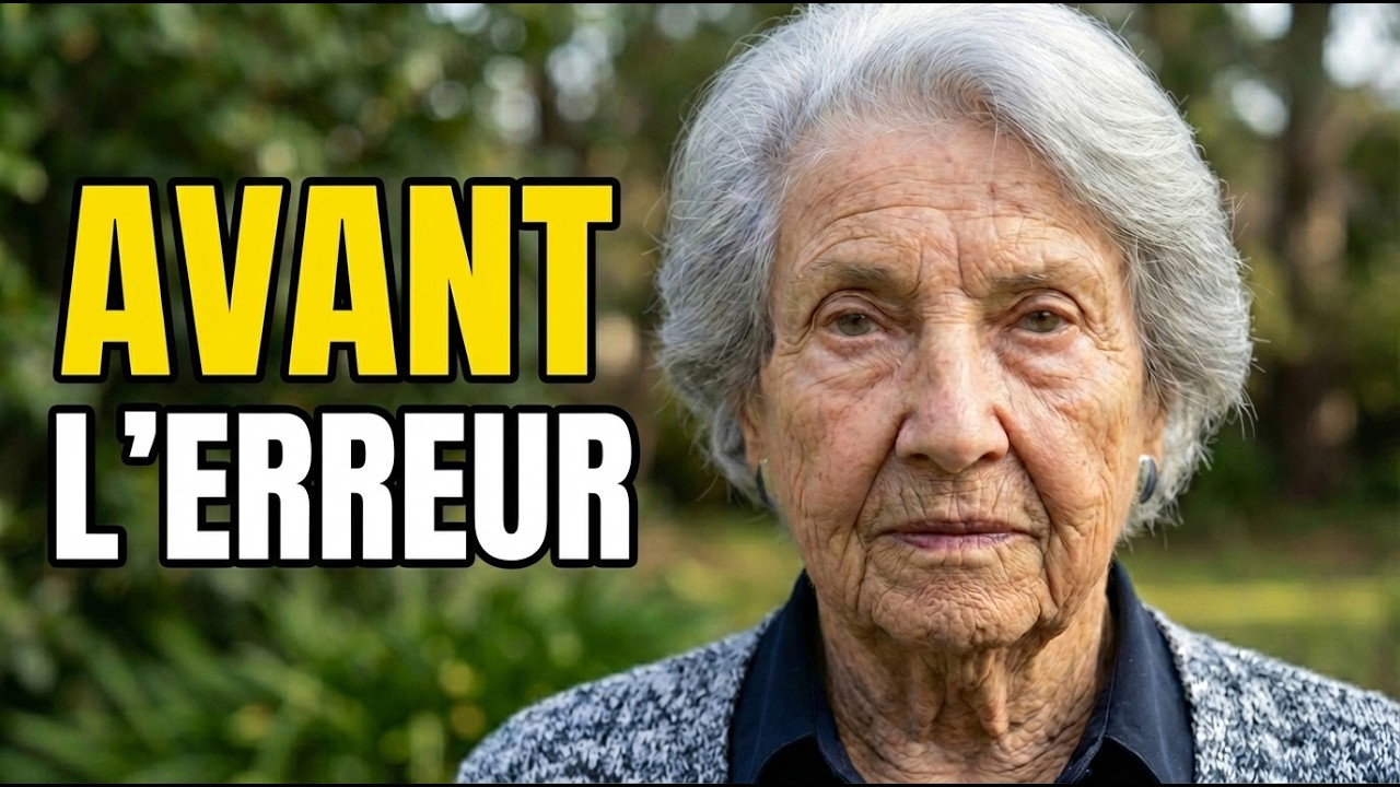 J’ai 96 ans… Arrêtez de faire ces erreurs |Écoutez Ceci