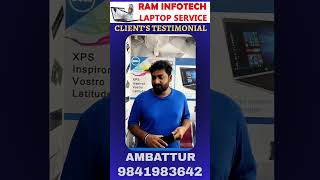 RamInfotech Laptop Service Center #Ambattur#Chennai