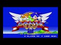 Sonic The Hedgehog 2 Emerald Hill Zone Act 1 &amp; Act 2 Walkthrough - Sega Mega Drive Classics - PS4