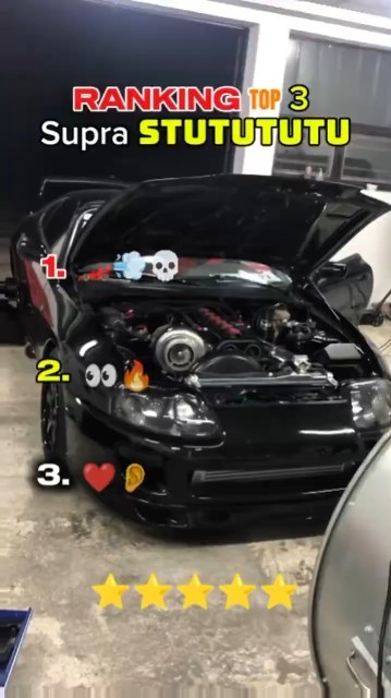 Top 3 Turbo Flutter Supras That Sound STUTUTUTU🌀🔥 #carranking #shorts  #enginesounds