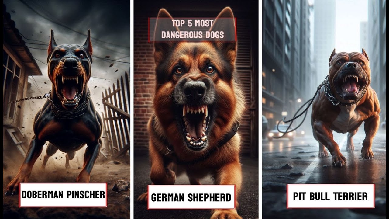 5 Most Dangerous Dog Breeds (Experts Warn About #3 Extremely Dangerous Dogs)