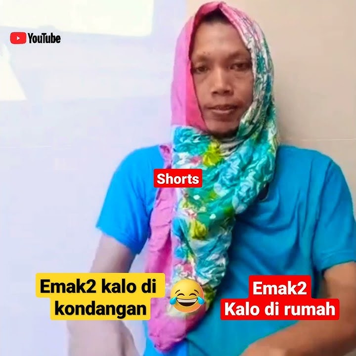VIDEO LUCU KOCAK BIKIN SAKIT PERUT || KELAKUAN IBU 2 DI KONDANGAN